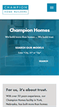 Mobile Screenshot of championhomesyork.com